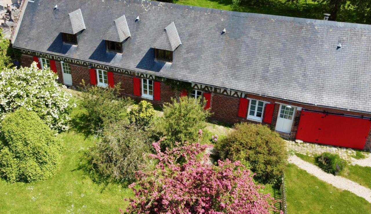 Rouge Cottage Gite 4 Etoiles Billard Gueutteville-les-Gres Экстерьер фото